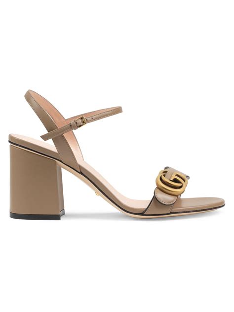 gucci marmont sandals|gucci marmont ankle strap sandals.